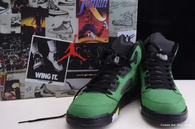 Kick Theory Air Ducks Jordan CK6631-307 5 Oregon SE 0512